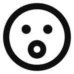 Emoji Mouth Open SVG Icon